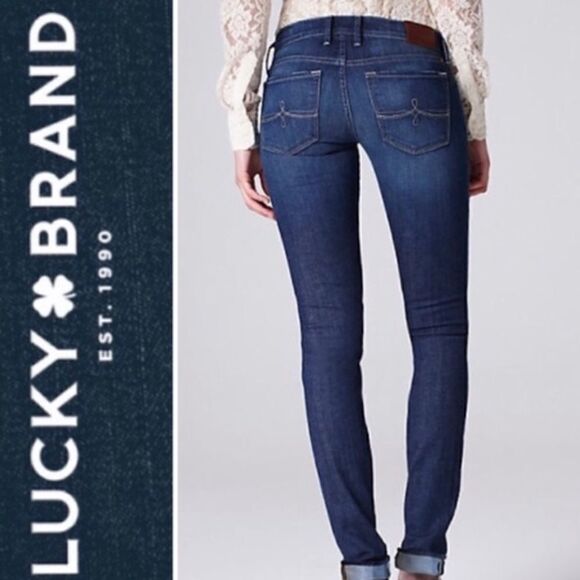 Lucky Brand Jeans Cate Stacked Skinny 10 - Picture 1 of 15